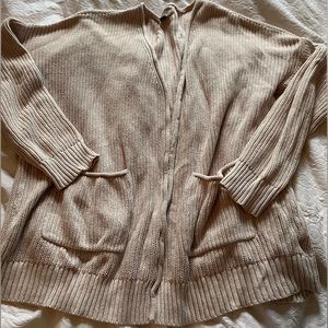 Oatmeal knit sweater